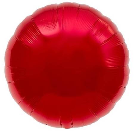 Balon Foliowy Czerwony 18" (45cm.)
