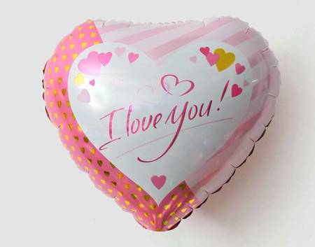 Balon foliowy I Love You 18" (45cm.)